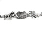 Noah's Ark Sterling Silver Giraffe Animal Bracelet 6.5" - Silver Insanity