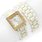 Ivory Curations with Stefani Greenfield Wrap Watch and Bracelet Set - Silver Insanity