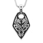 Mythic Sea Unicorn - Silver Tone Pendant and 20" Snake Chain Necklace - Silver Insanity