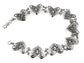 Celtic Trinity Knot Eternal Heart Bracelet Sterling Silver 7.5" - Silver Insanity