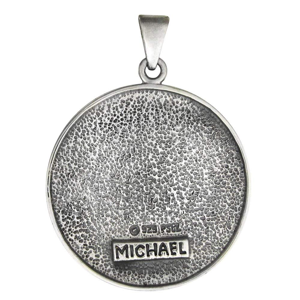 Sigil of the Archangel Michael Talisman Sterling Silver Pendant - Silver Insanity
