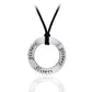Sisters Words of Power Sterling Silver Affirmation Ring Pendant Necklace - Silver Insanity