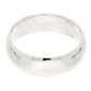 Solid Sterling Silver 6mm Wedding Band Ring - Silver Insanity