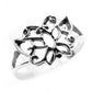 Sterling Silver Dainty Openwork Butterfly Ring - Silver Insanity